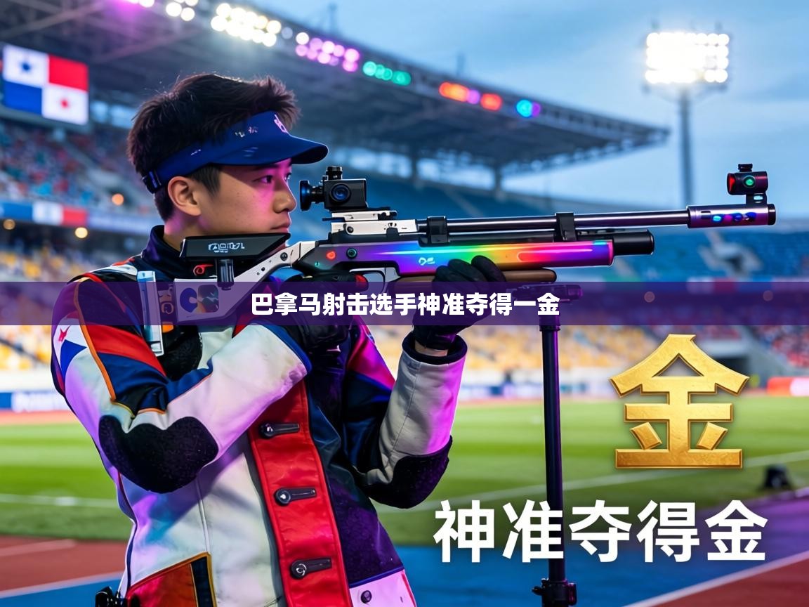 巴拿马射击选手神准夺得一金  第1张